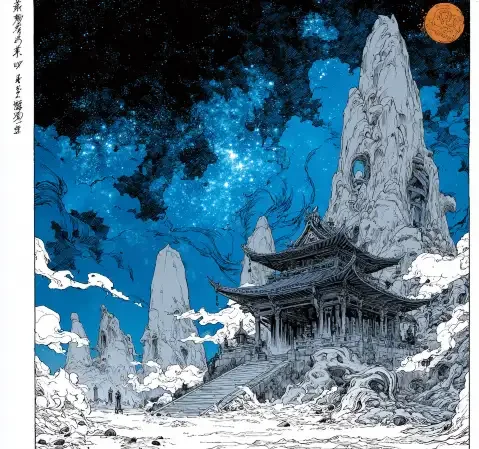 自然记录题材的野生动物与地貌画面